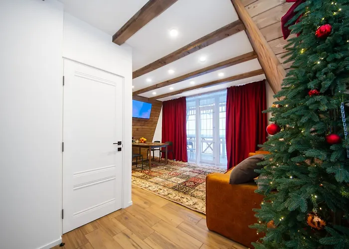 别墅 Freeman-1b двоповерховий з кухнею, альтанкою, грилем 8місний 布克维